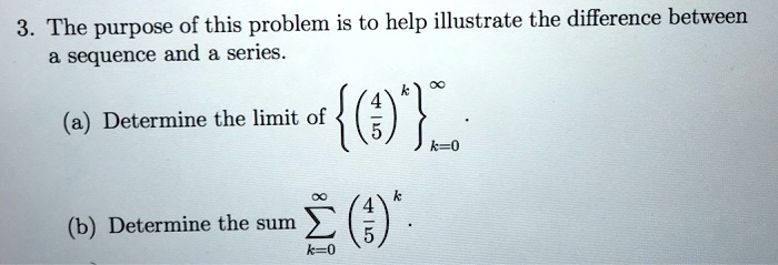 SOLVED 3 The Purpose Of This Problem Is To Help Illustrate The