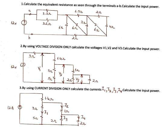 SOLVED Calculate The Equivalent Resistance Seen Through The Terminals