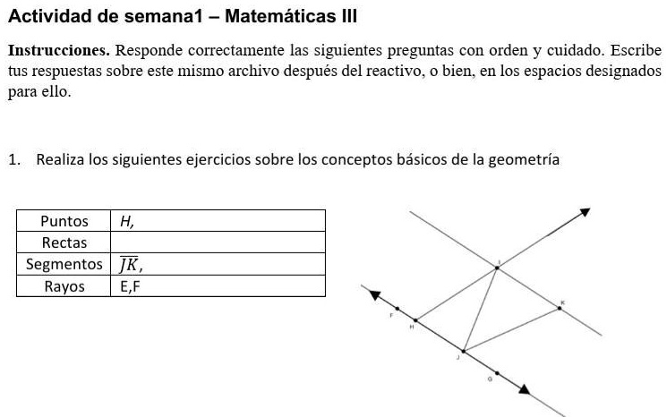 SOLVED Realiza los siguientes ejercicios sobre los conceptos básicos