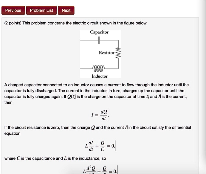 SOLVED Problem List Next 2 Points This Problem Concerns The Electric