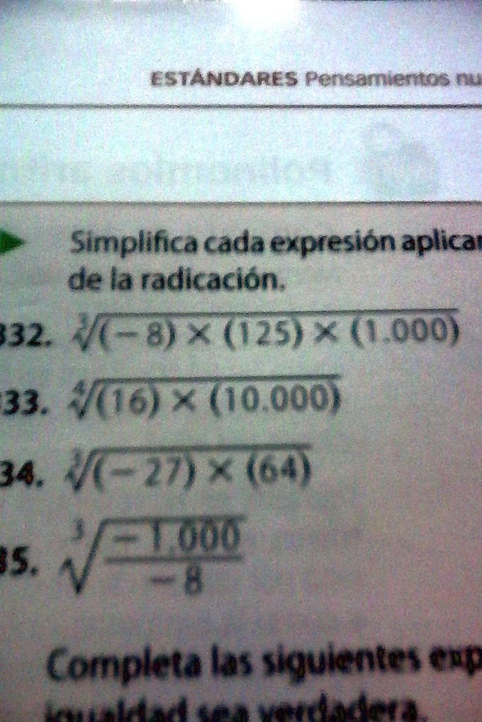 Solved Simplifica Cada Expresi N Aplicando Las Propiedades De La