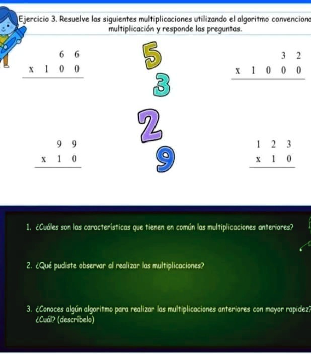 Solved Resuelve Las Siguientes Multiplicaciones Utilizando El