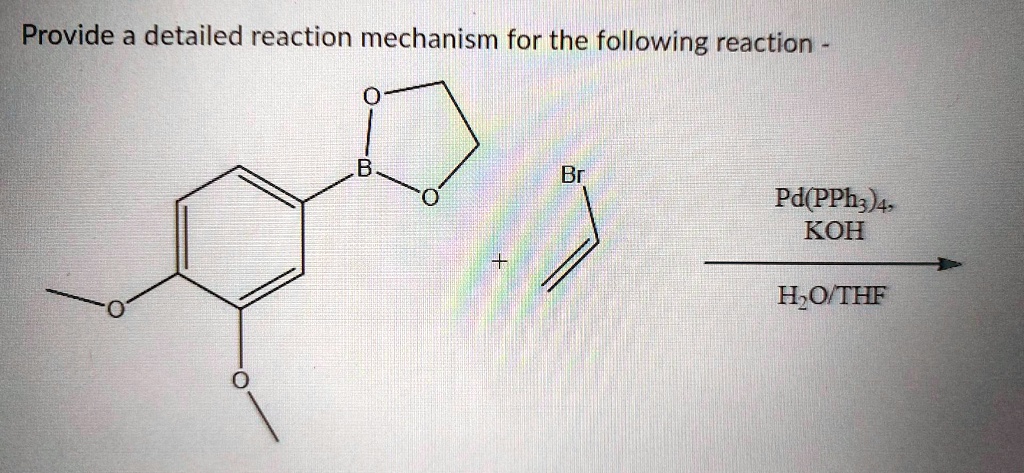 Solved Provide A Detailed Reaction Mechanism For The Following