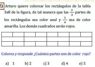 Solved Arturo Quiere Colorear Los Rect Ngulos De La Tabla X