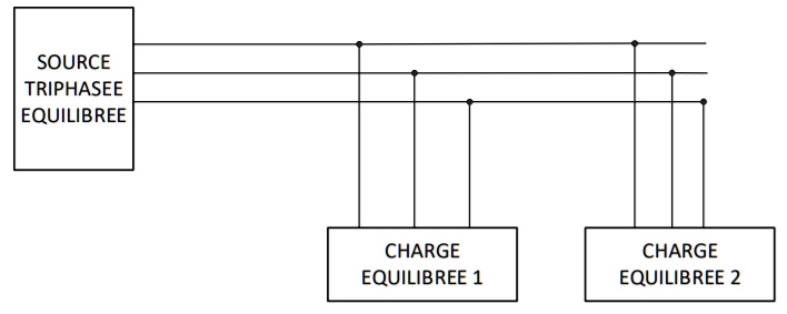 SOLVED Two Balanced Three Phase Loads Are Connected To A Balanced