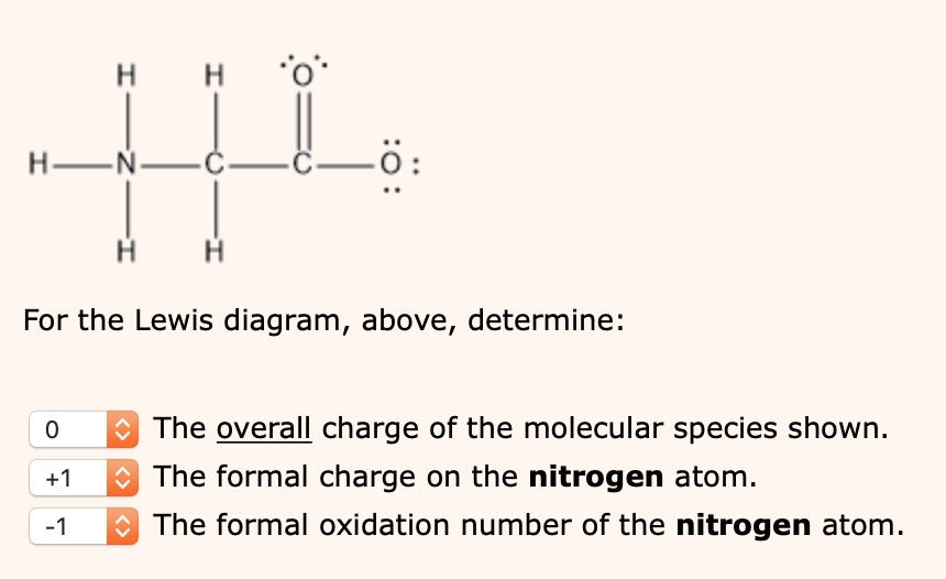 SOLVED HN For The Lewis Diagram Above Determine The Gverall Charge