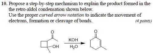 Solved Propose A Step By Step Mechanism To Explain The Product Formed