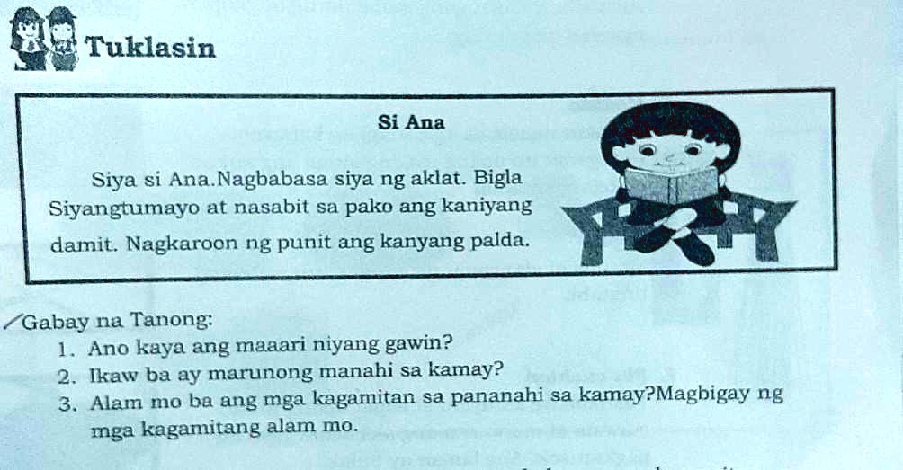 Solved Gabay Na Tanong Ano Kaya Ang Maaari Niyang Gawin Ikaw Ba