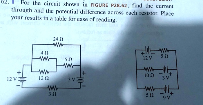 SOLVED For The Circuit Shown In FIGURE P28 62 Find The Current