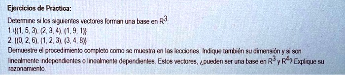 Solved Ejercicios De Pr Ctica Determine Los Siguientes Vectores