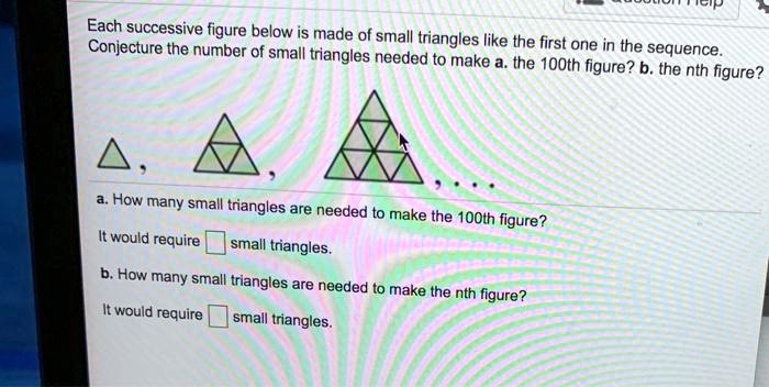 Each Successive Figure Below Is Made Of Small Conjecture The Number Of