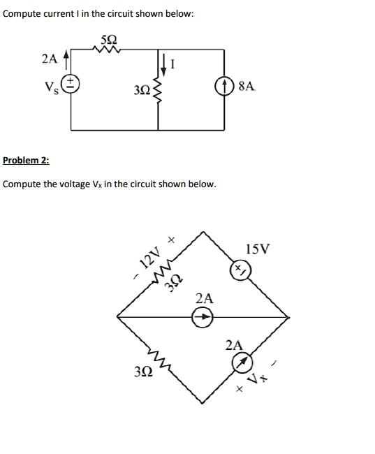 SOLVED Compute Current I In The Circuit Shown Below 50 Problem 2