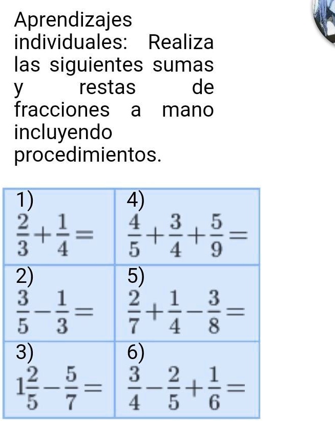 Solved Gracias Por Responder Aprendizajes Individuales Realiza Las