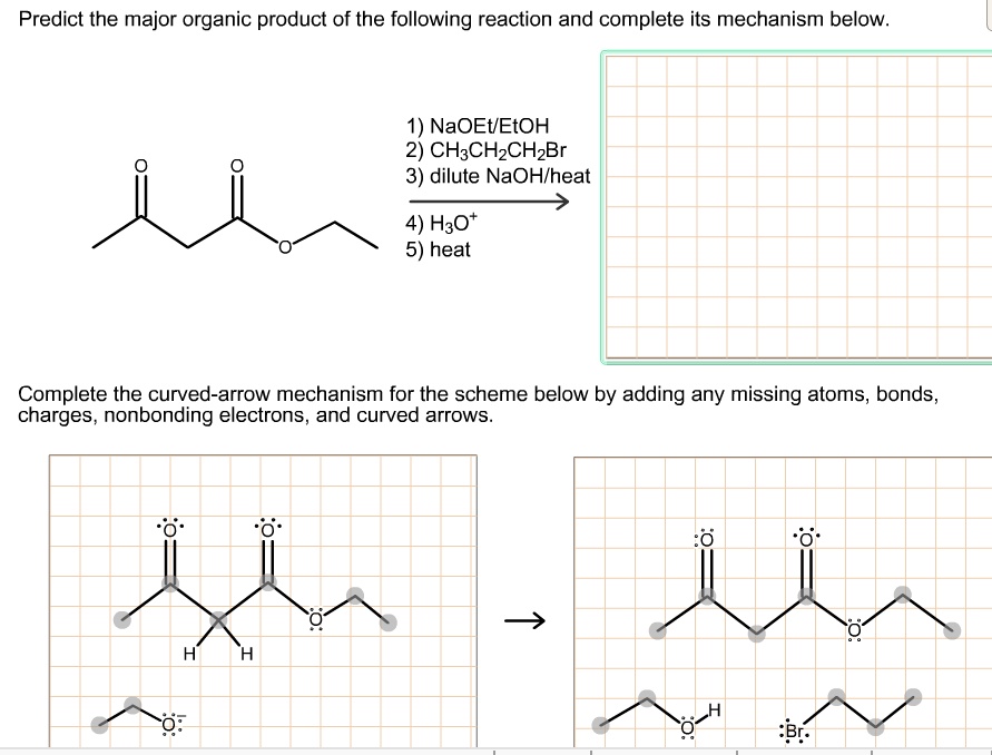 Predict The Major Organic Product Of The Following Reaction And