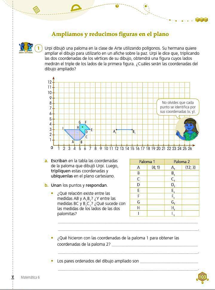 Solved Ay Denme Porfis Es Para Hoy Ampliamos Y Reducimos Figuras En