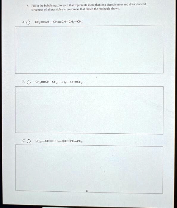 SOLVED Fill In The Bubble Next To Each That Represents More Than One