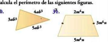 Solved Calcula El Perimetro De La Siguiente Figura Alcula El Per Metro