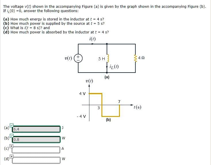 Solved The Voltage V T Shown In The Accompanying Figure A Is Given By