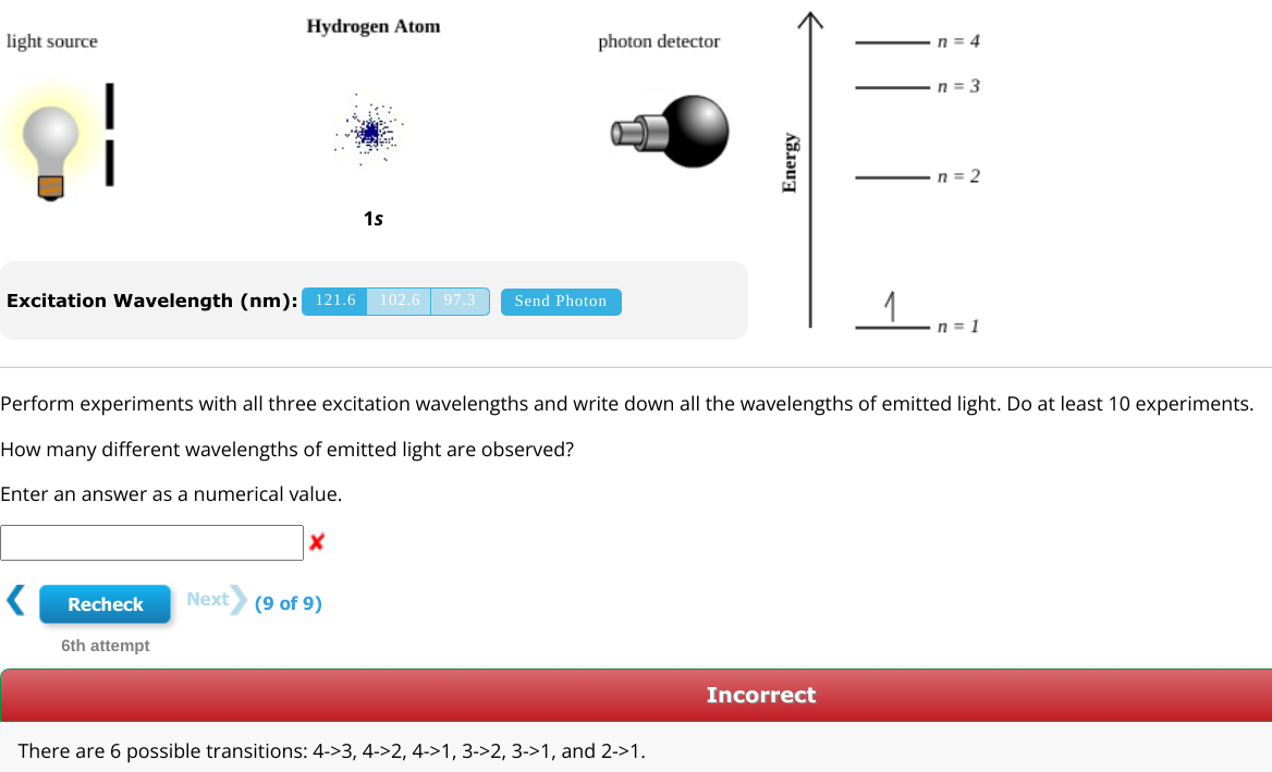 Perform Experiments With All Three Excitation Wavelengths And Write