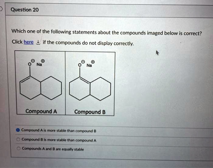 Solved Question Which One Of The Following Statements About The