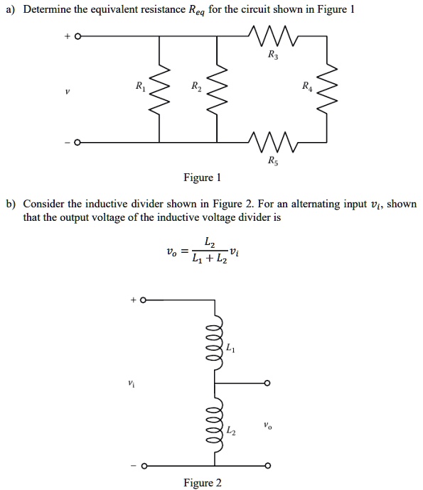 Solved Determine The Equivalent Resistance Req For The Circuit Shown