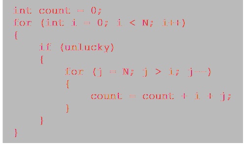 Solved For The Above Algorithm Using Operation Counting What Are