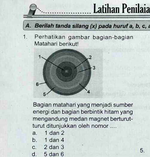 Solved Tolong Bantu Plisssss Latihan Penilaia Berilah Tanda Silang X