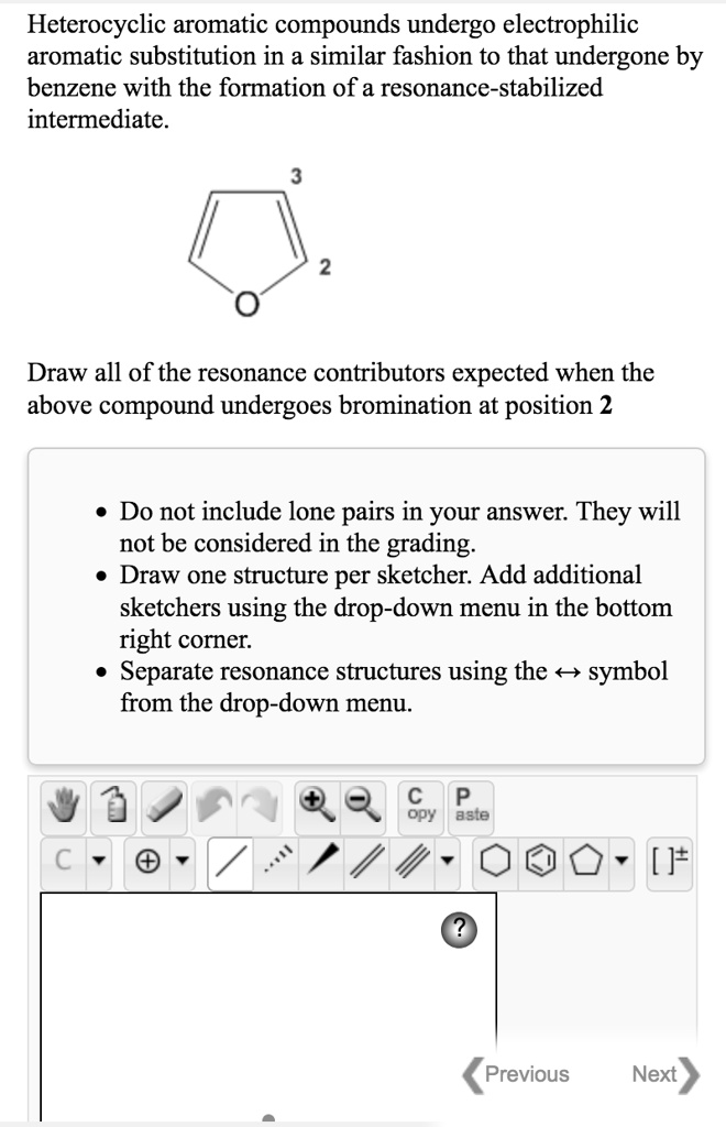 SOLVED Heterocyclic Aromatic Compounds Undergo Electrophilic Aromatic