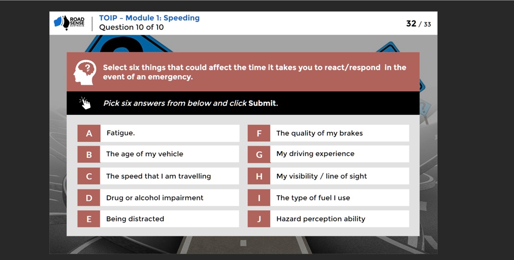 Solved Texts Response Toip Module Speeding Question Of