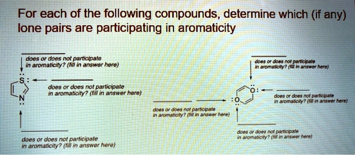 Solved For Each Of The Following Compounds Determine Which If Any