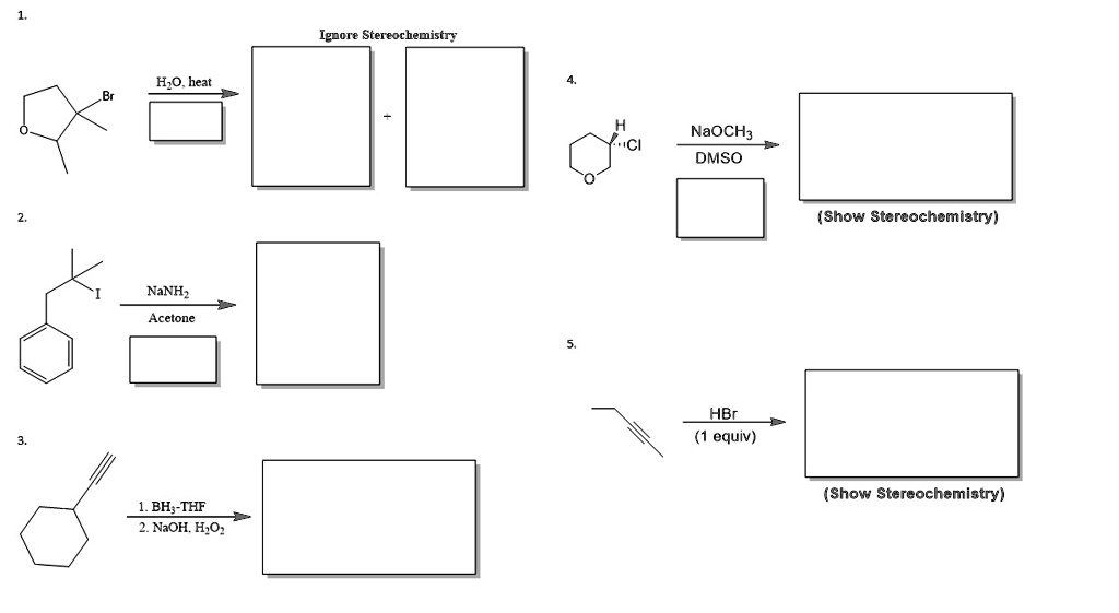 Solved Igpore Stereochemistry Ho Heat Naoch Dmso Ci Show