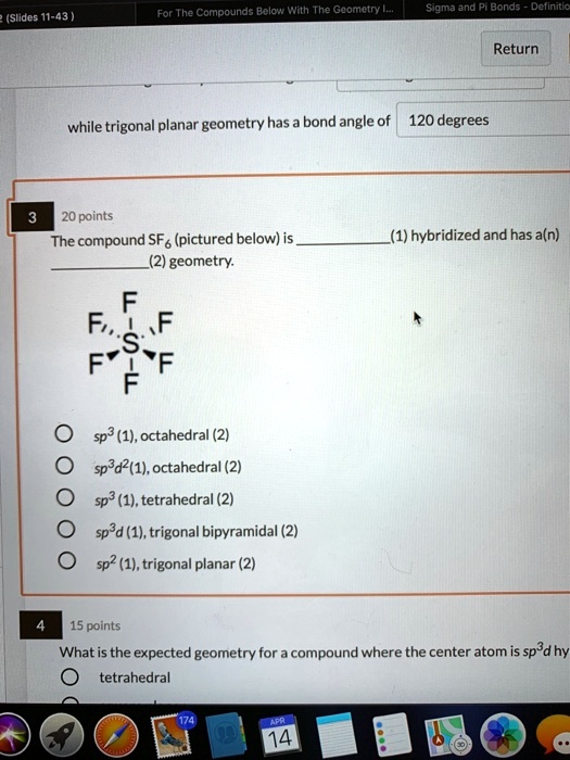 Solved Compounds Belo Ath The Genmetnal For The Sigma And Pi Bonds