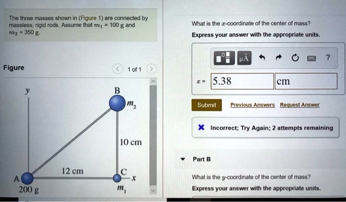The Three Masses Shown In Figure 1 Are Connected By SolvedLib
