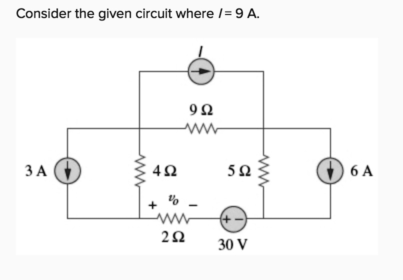 SOLVED Obtain Vo In The Given Circuit Using Source Transformation