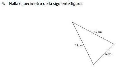 Solved Hallar El Per Metro De La Siguiente Figura Halla Per Metro De