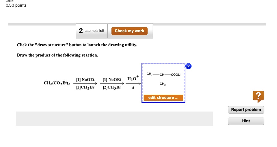 Solved Vaive Points Attempts Left Check My Work Click The Draw