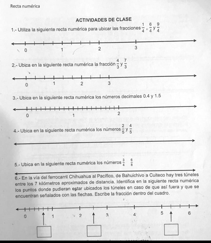 Solved Ayuda Plis Doy Coronita Recta Num Rica Actividades De Clase