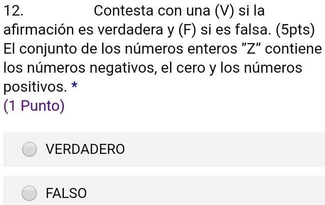 SOLVED AYUDENMEE POR fAAaa 12 Contesta con una si la afirmación es