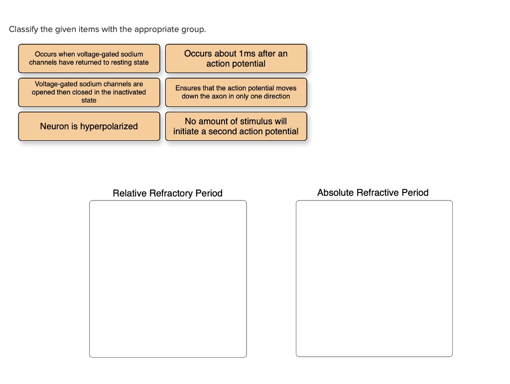 SOLVED Classify The Given Items With The Appropriate Group Occurs