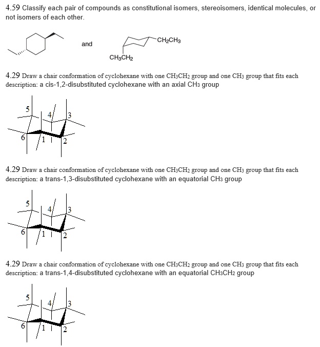 SOLVED 4 59 Classify Each Pair Of Compounds As Constitutional Isomers