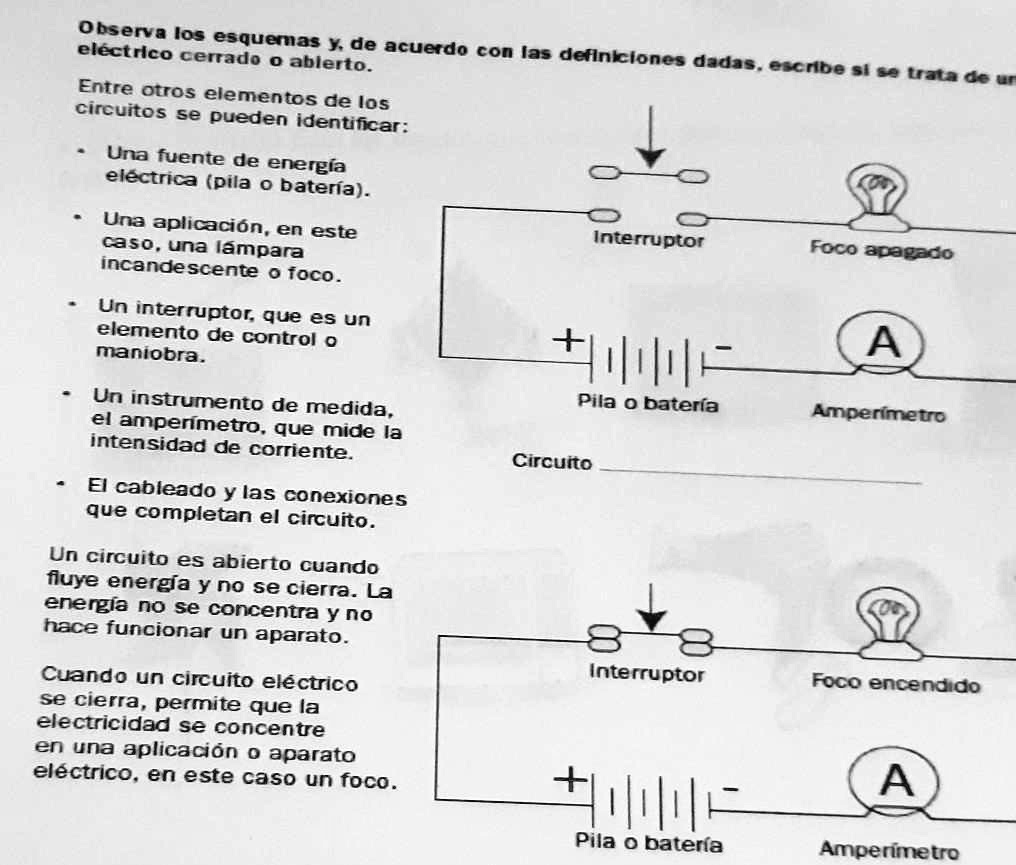 SOLVED Observa Los Esquemas Y De Acierdo Con Las Definiciones Dadas