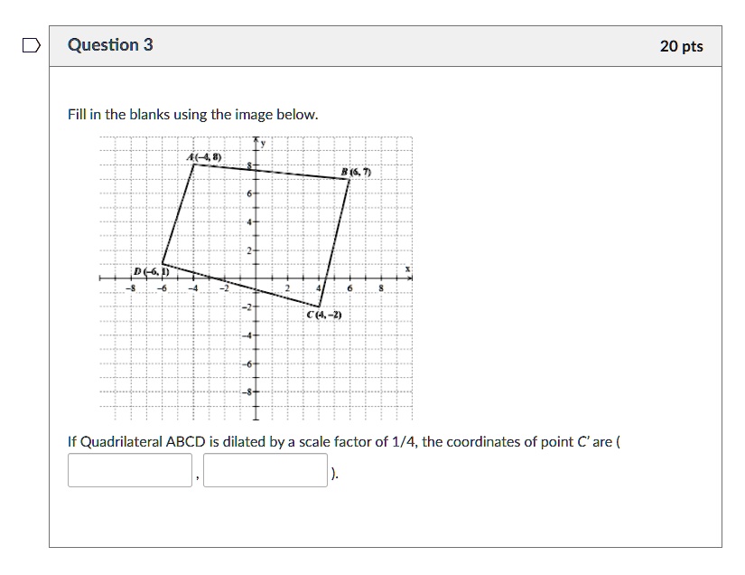 SOLVED Question 3 20 Pts Fill In The Blanks Using The Image Below If