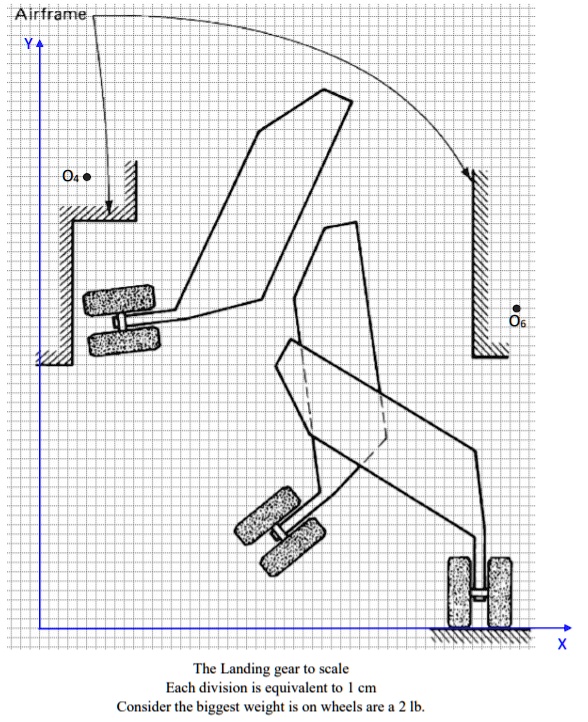 Solved The Mechanism Shown Describes Three Prescribed Positions For