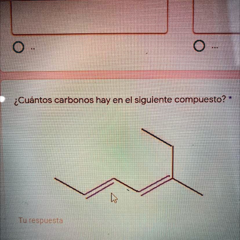 Solved Cuantos Carbonos Hay En Este Compuesto Cu Ntos Carbonos