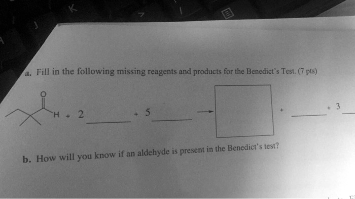 Solved Fill In The Following Missing Reagents And Products For The