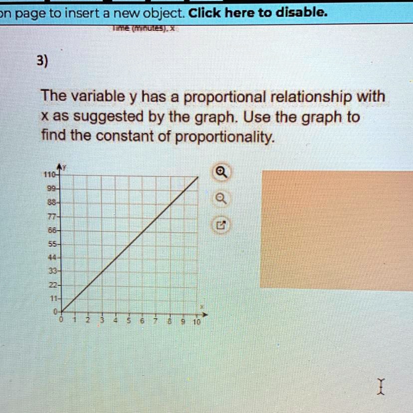 The Graph Below Shows A Proportional Relationship Between X