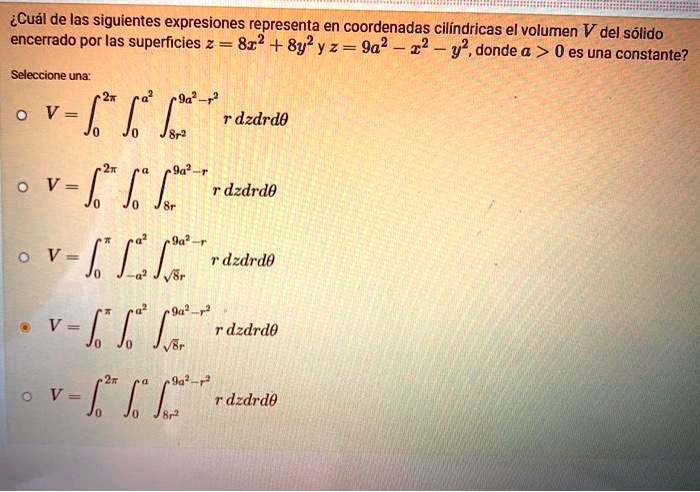 Cual De Las Siguientes Expresiones Representa En Coor Solvedlib