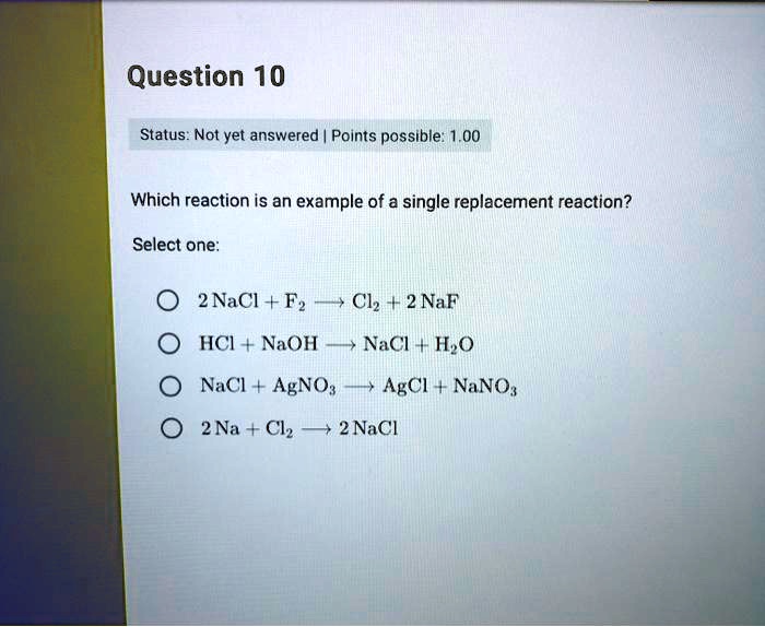 Solved Question Status Not Yet Answered Points Possible Which