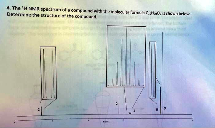 Solved The H Nmr Spectrum Of A Compound With The Molecular Formula