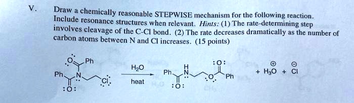 SOLVED Draw Chemically Reasonable STEPWISE Mechanism For The Following